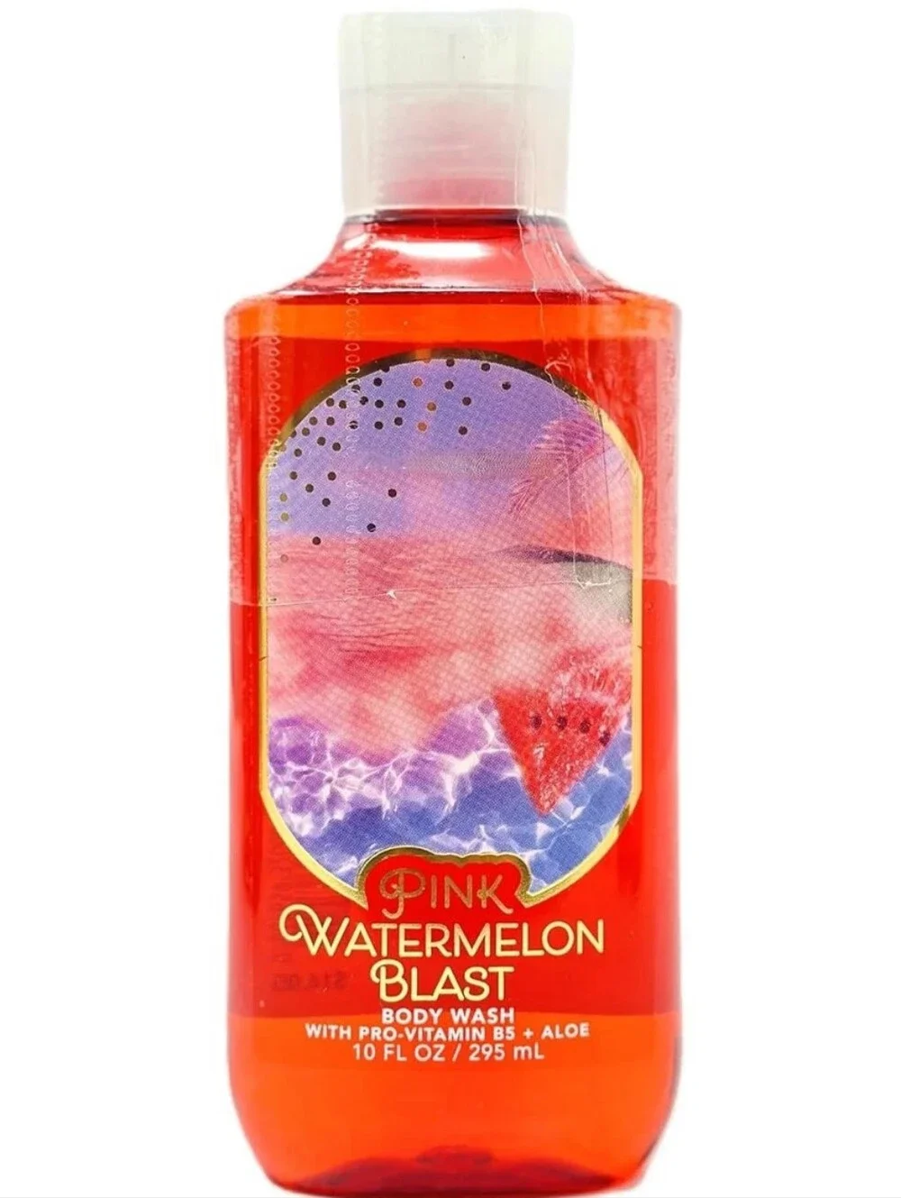 Bath & Body Works PINK Watermelon Blast Body Wash 10oz NEW RARE